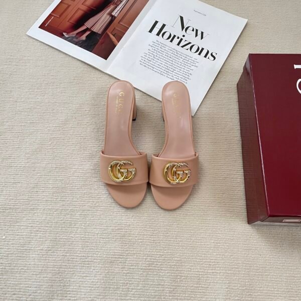 GG Marmont Slide Sandal - Heels