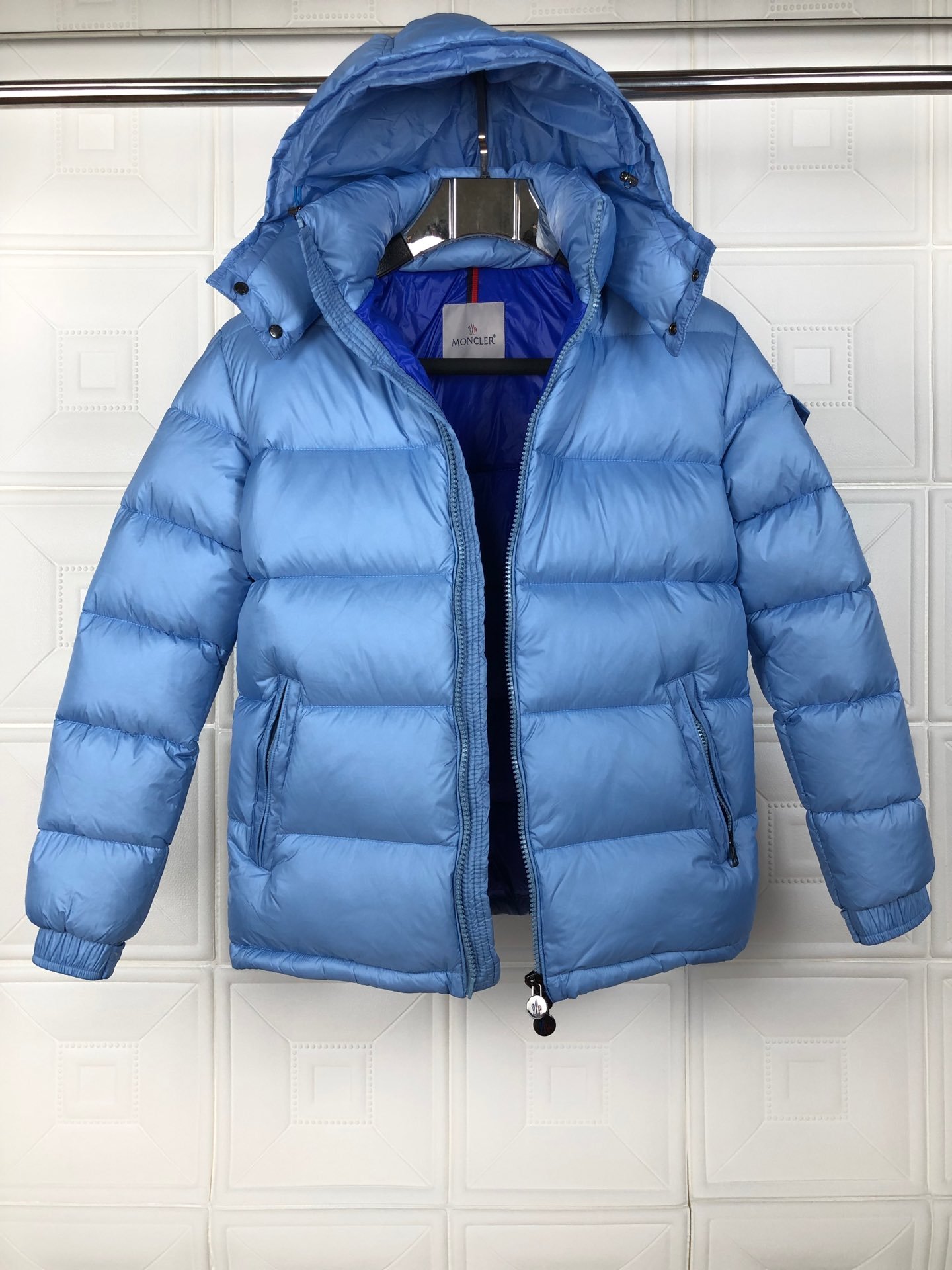 MCL Maya Short Down Jacket Light Blue - Jacket - Image 3
