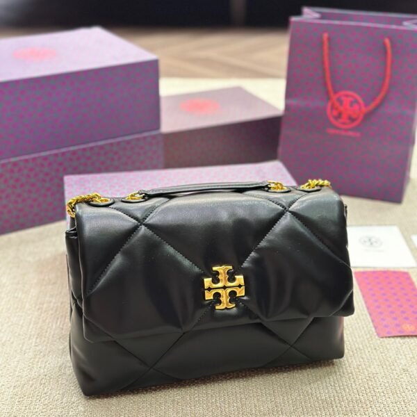 TB KIRA flap bag made of lamb skin