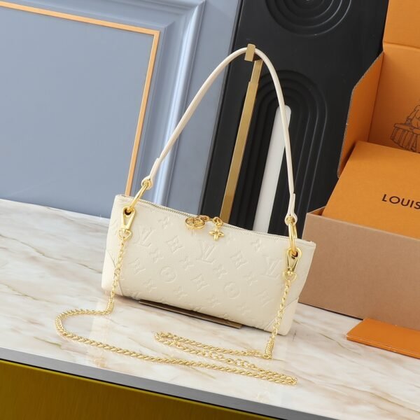 LV Pochette Métis Cream Monogram Empreinte Leather - Bag