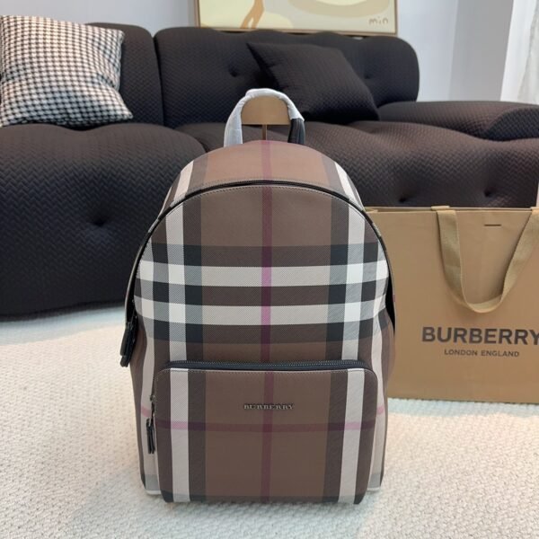 BBR Vintage Check Backpack Trench Check - Backpack