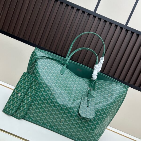 GYD Saint Louis GM Green GYDine Canvas - Bag