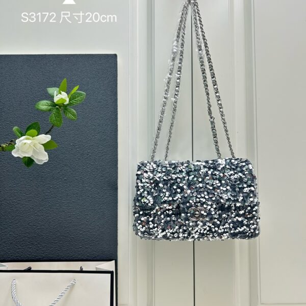 CC Classic Flap Sequin - Bag