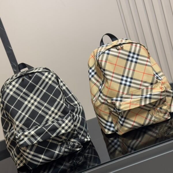 BBR Vintage Check Backpack Beige Check - Backpack