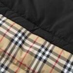BBR Vintage Check Puffer Jacket – Giacca – Bianco