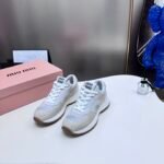 MIU NB 574 White/Grey Suede – Sneakers