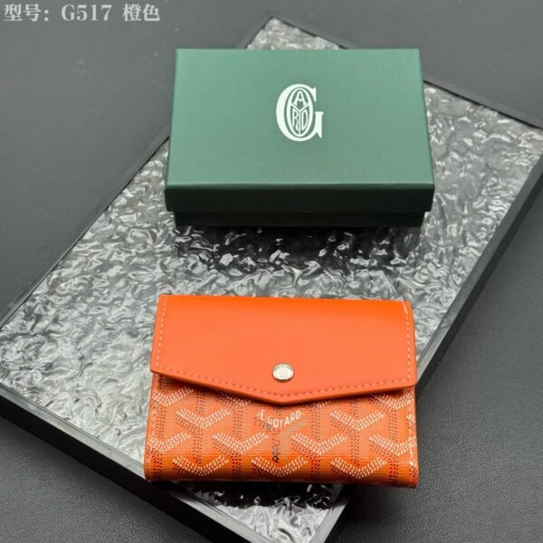 GYD Victoire Wallet Orange GYDine Canvas - Wallet