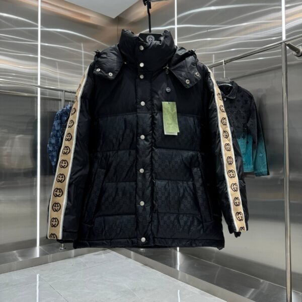 GG GG Web Puffer Jacket - Jacket