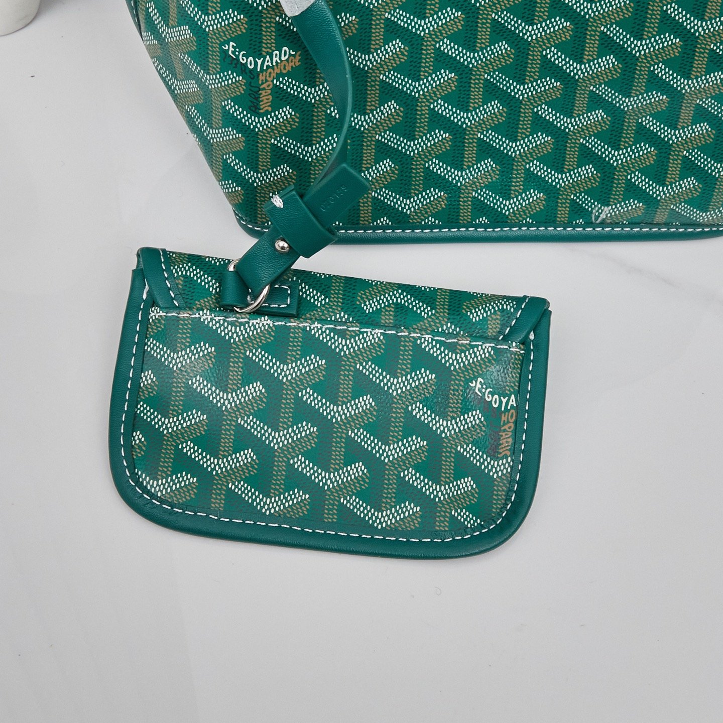 GYD Saint Louis PM Green GYDine Canvas - Bag - Image 6