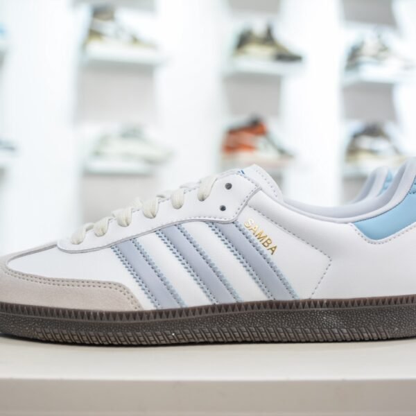 AD Samba White/Blue - Sneakers