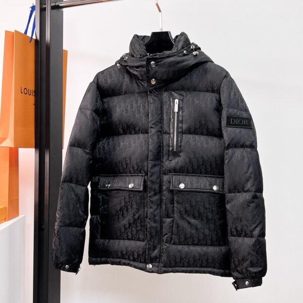 CD CD Oblique Down Jacket Black Oblique - Jacket
