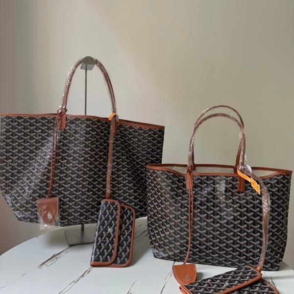 GYD Saint Louis PM Black GYDine Canvas - Bag
