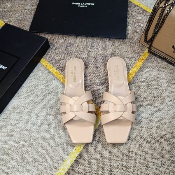 YSL Tribute Flat Sandal - Sandals