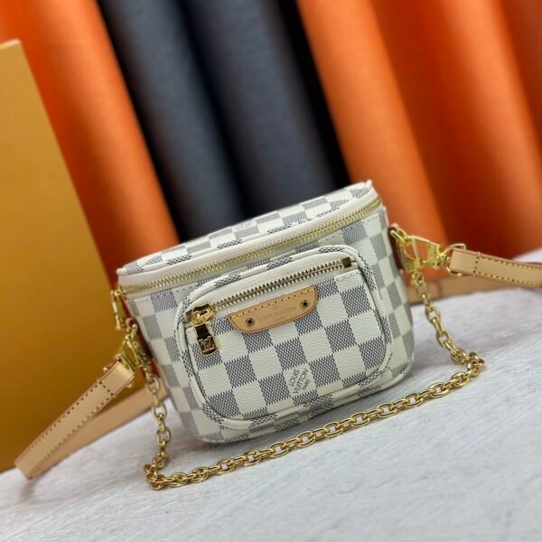 LV Mini Bumbag Damier Azur - Bag