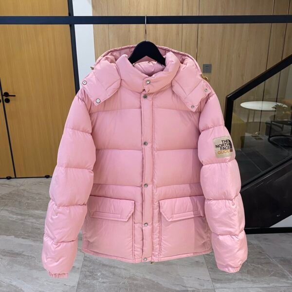 TNF Nuptse Jacket Pink - Jacket