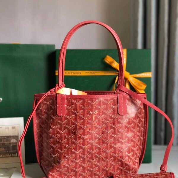 GYD Anjou PM Red GYDine Canvas - Bag