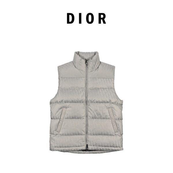 CD Oblique Puffer Vest - Vest