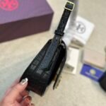 TB Britten Croc-Embossed Bag