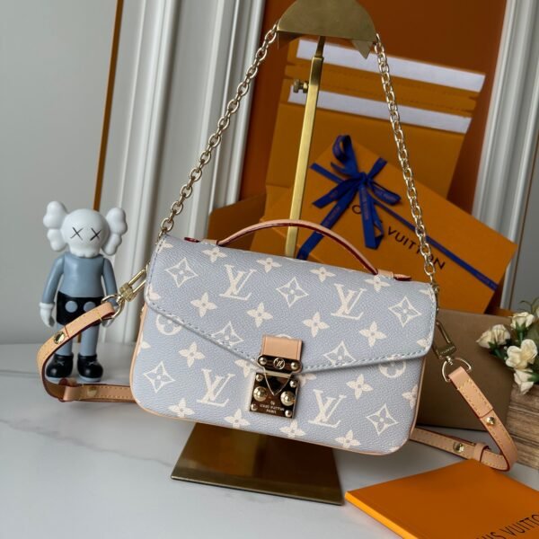 LV Pochette Metis Monogram Empreinte Gris - Bag