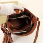 BBR Check Bucket Bag Beige Check Canvas – Bag