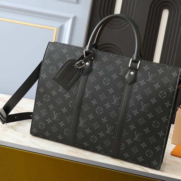 LV Sac Plat Monogram Eclipse - Bag