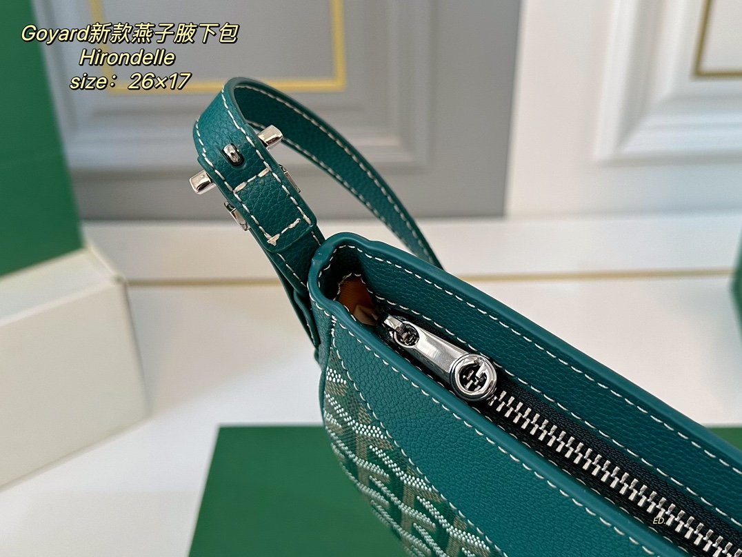 GYD Hirondelle Green GYDine Canvas - Bag - Image 7