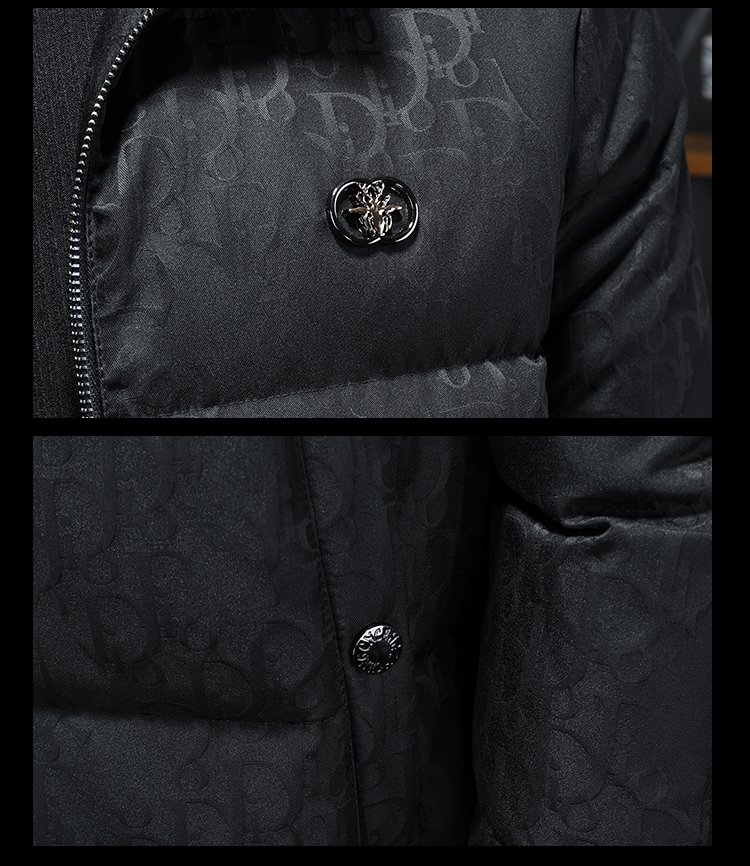 CD CD Oblique Down Jacket Black - Jacket - Image 7