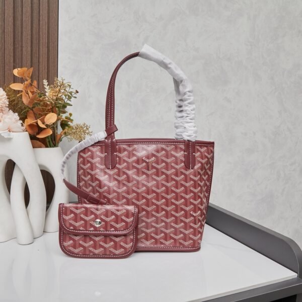 GYD Anjou Mini Burgundy GYDine Canvas - Bag