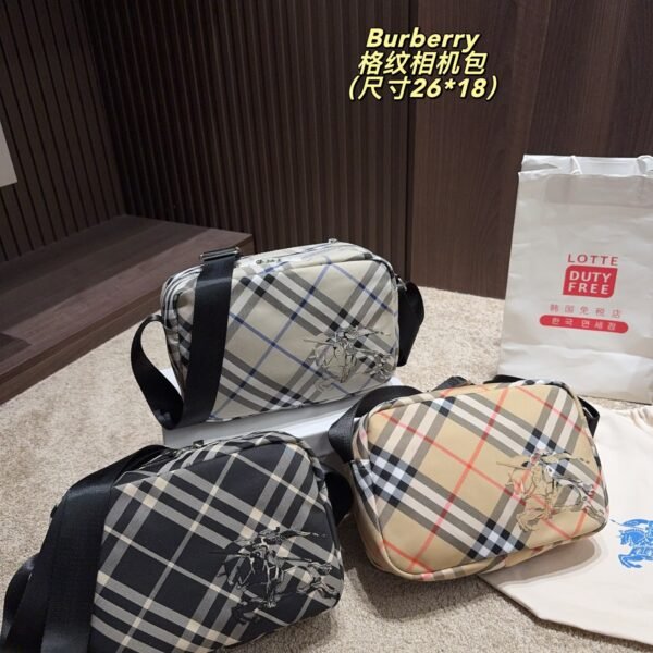 BBR Vintage Check Camera Bag - Bag