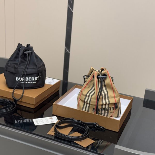 BBR Drawcord Bucket Bag Vintage Check - Bag