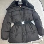 MCL Cuvellier Belted Down Jacket Black – Giacca