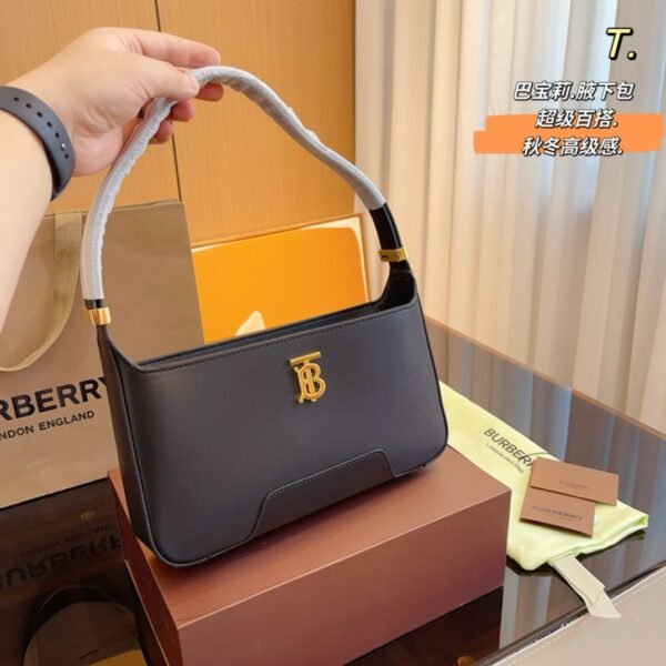 BBR TB Bag Black/Brown Leather - Bag