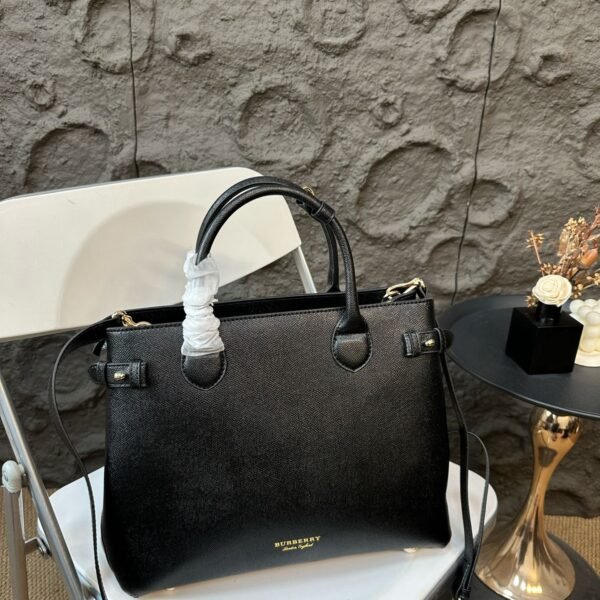 BBR Title Vintage Check Leather Black/Tan - Bag