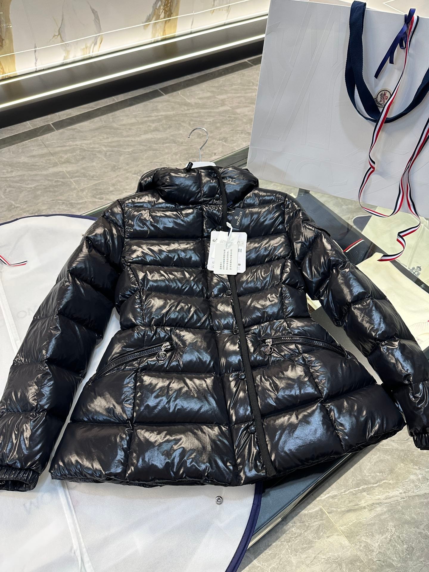 MCL Barbel Short Down Jacket Black - Jacket