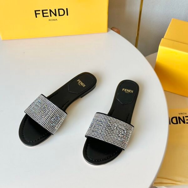 FD Colibri Rhinestone Sandals - Sandals