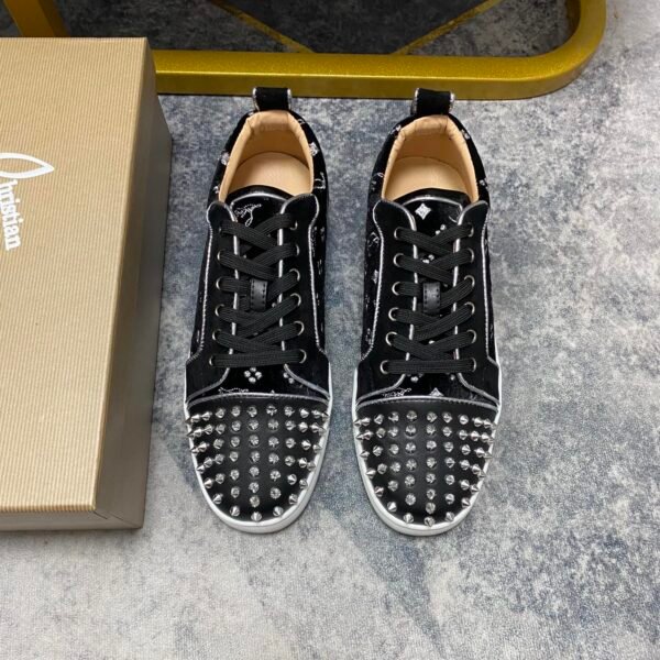CL Louis Junior Spikes Black/Studded - Sneakers