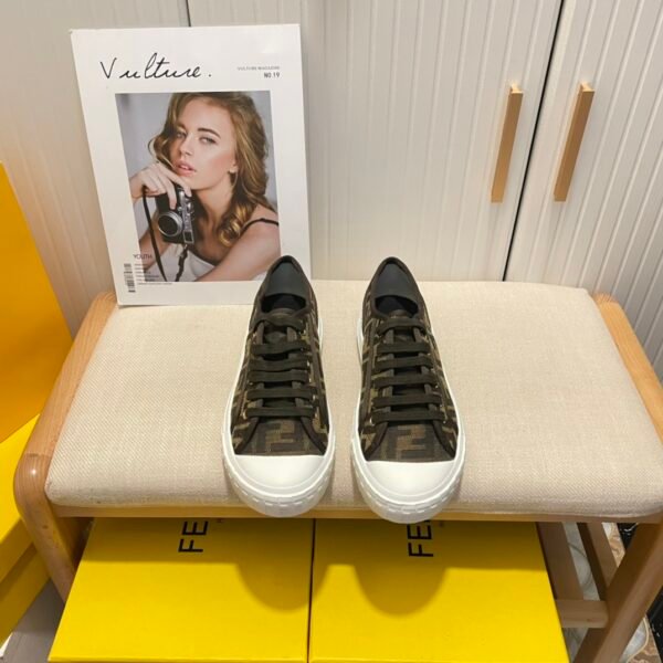 FD FF Vertigo Sneakers Brown Monogram Canvas - Sneakers