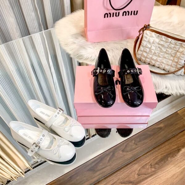 MIU Mary Jane Ballerina - Shoes