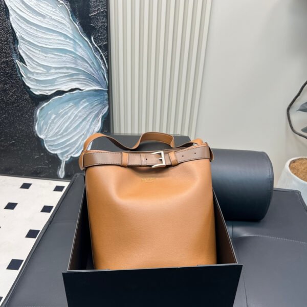 PR Bucket Bag Tan Leather - Bag