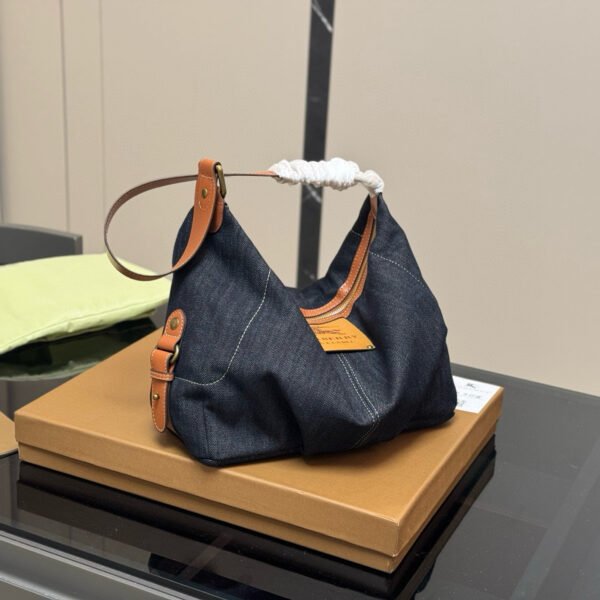 BBR Blue Label Denim Hobo Denim - Bag