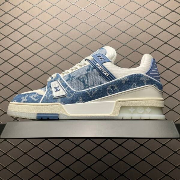 LV Trainer Sneaker Denim - Sneakers