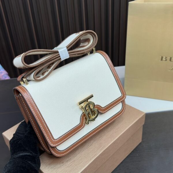 BBR TB Bag Beige/Brown Leather - Bag