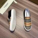 BBR Vintage Check Slip-On Beige/Black – Shoes