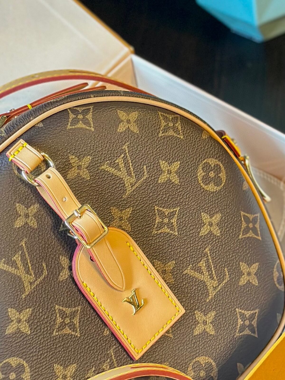 LV Boite Chapeau Souple – Bag – Gold — 3