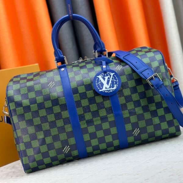 LV Keepall Bandoulière 50 Damier Cobalt - Bag