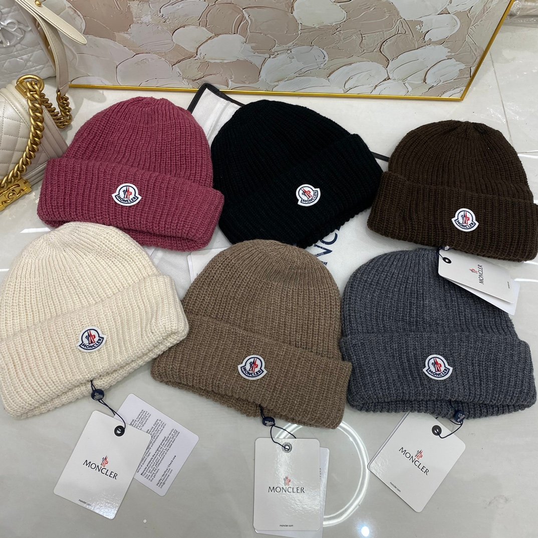 MCL Ribbed Wool Beanie Various Colors - Hat