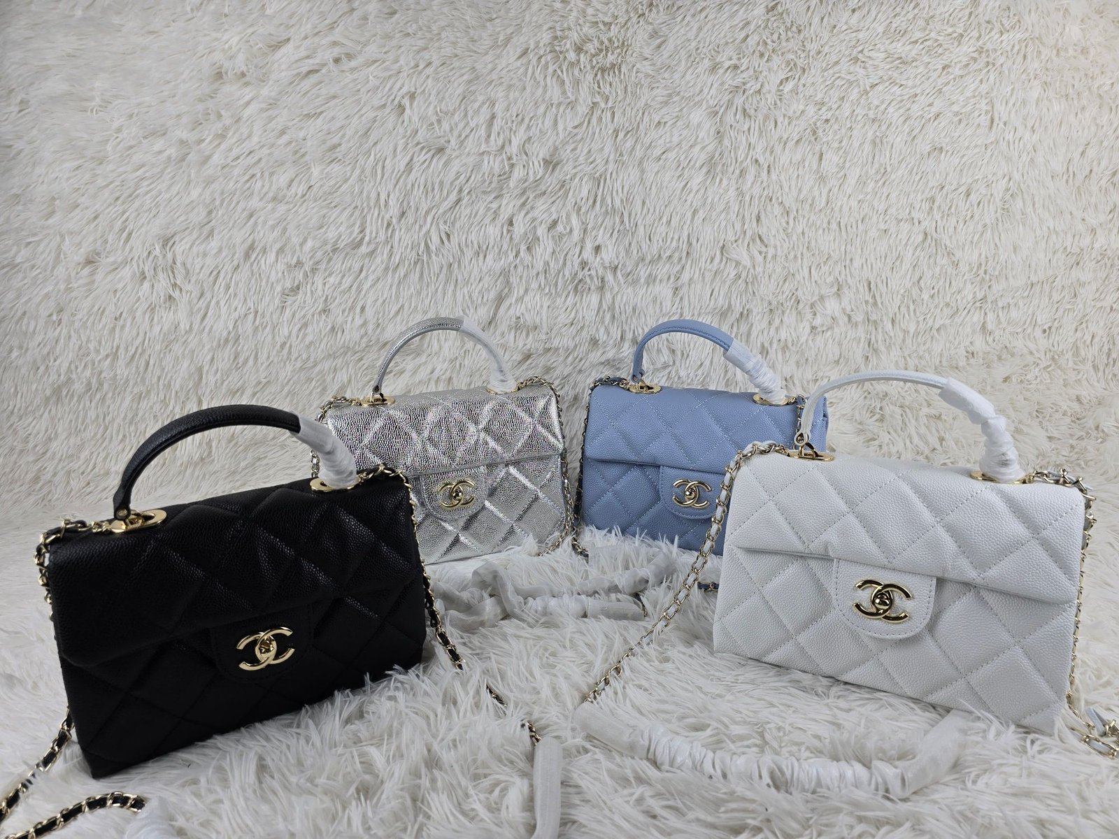 CC Coco Handle Various Quilted Leather - Bag - Image 2
