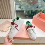 MIU Logo Sneakers – Sneakers – White