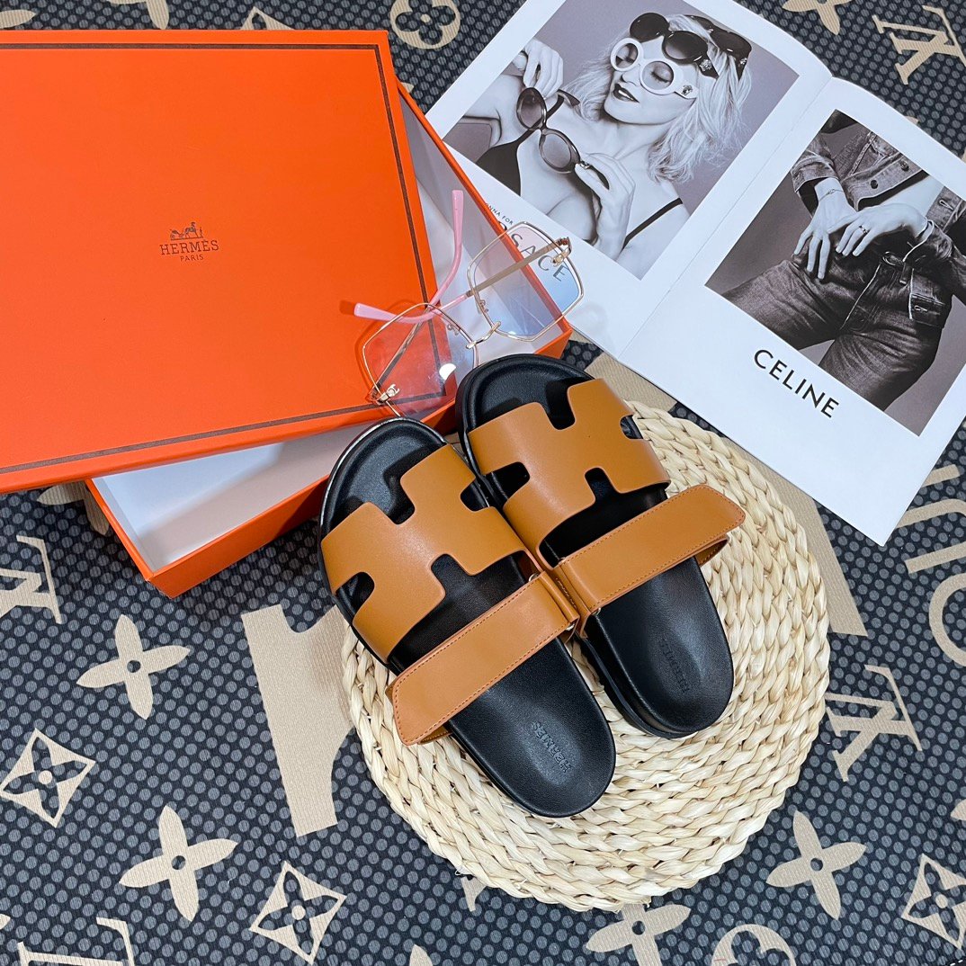 HM Oran Sandals Tan Leather - Sandals - Image 4