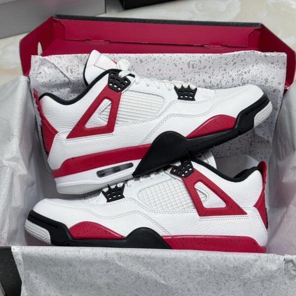 NK Air Jordan 4 Retro Fire Red - Sneakers